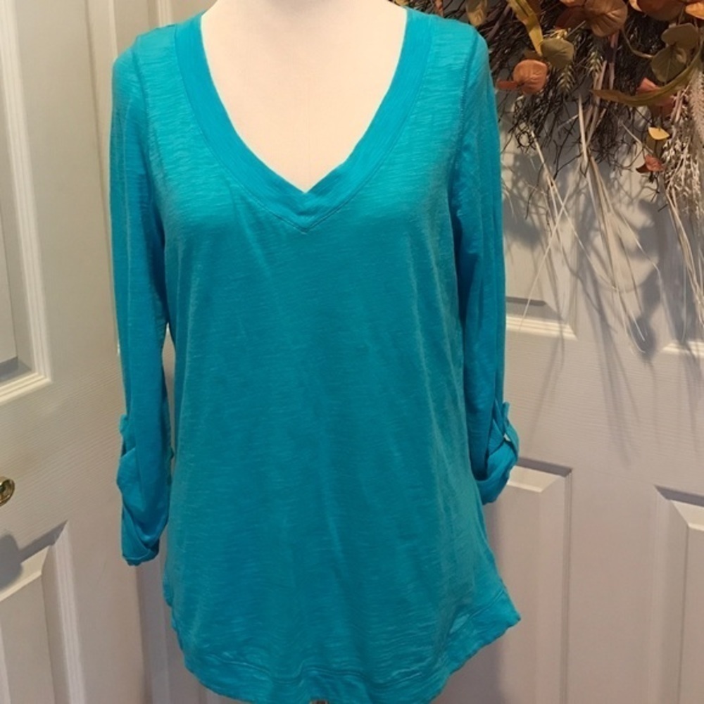Express turquoise tunic